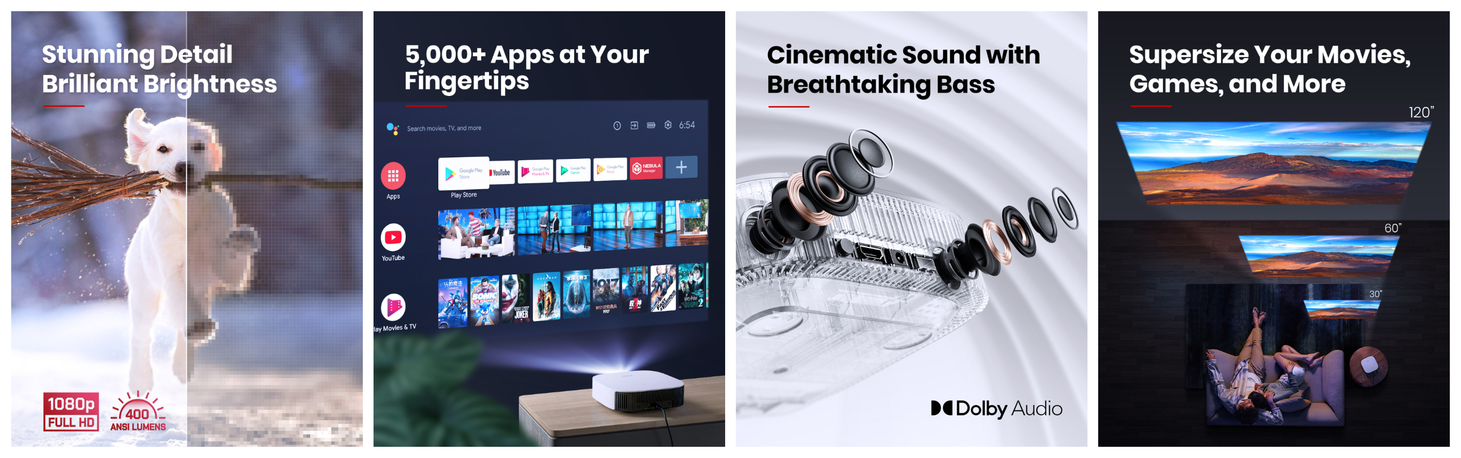 NEBULA Solar プロジェクター 1080P Nebula (ネビュラ) Solar | ホームプロジェクターの製品情報 | Anker
